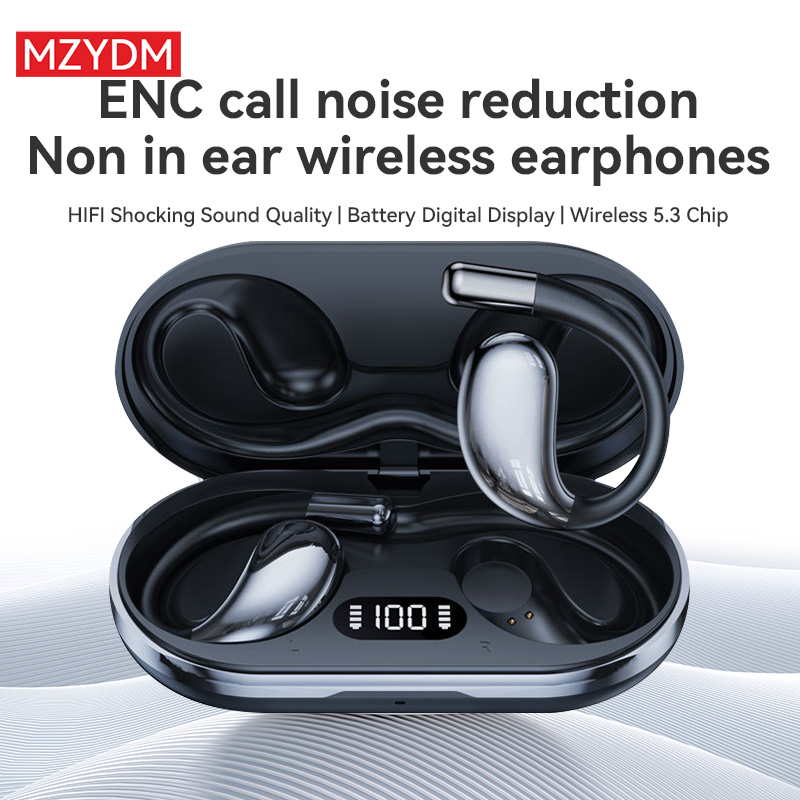 Earbuds Charging Case - MZYDM Open Ear Clip Earbuds Wireless