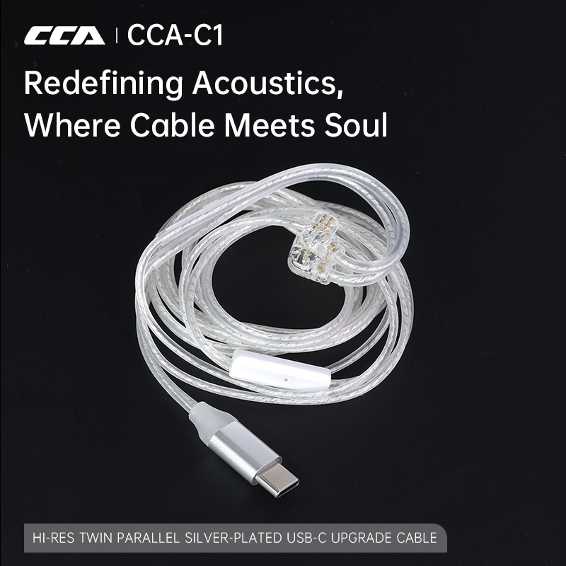 CCA C1 Type-c Silver Plated Ea - Usb C Earphone บทวิจารณ์และราคา