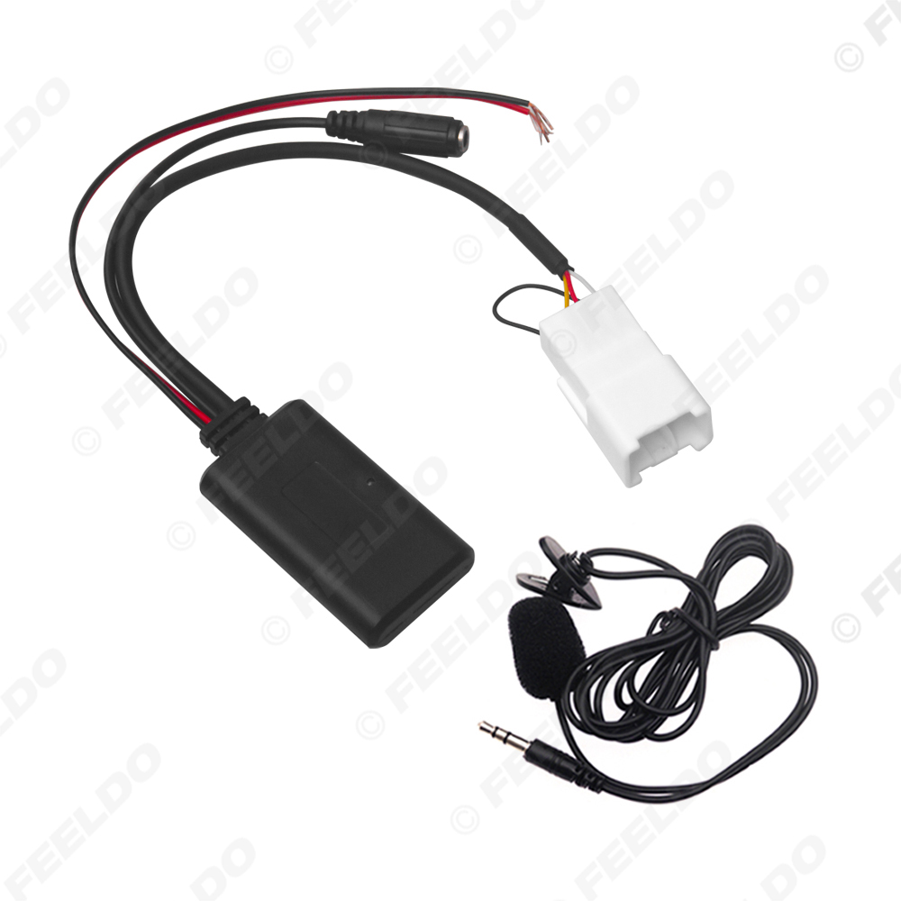 FEELDO 1PC Car 5Pin Wireless B - Bluetooth Adapter Receiver บทวิจารณ์และราคา