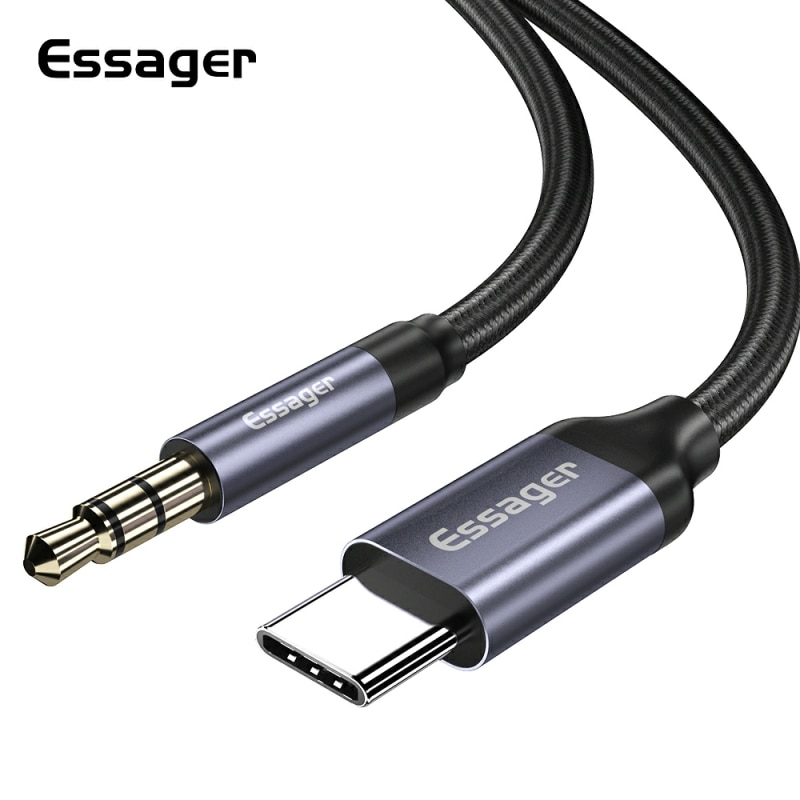 Essager Usb C To 3.5mm Aux Jac - Earphone Splitter Jack บทวิจารณ์และราคา