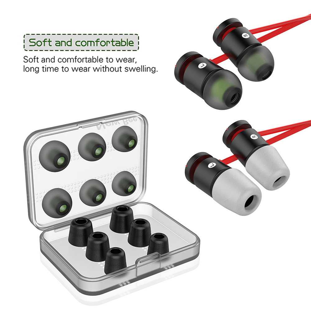 Memory Foam Ear Tips Noise Iso - Earphone Foam Tip บทวิจารณ์และราคา