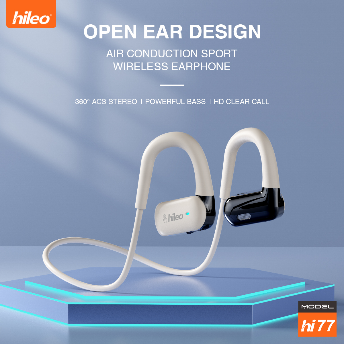 Hileo Hi77 Speakers bluetooth  - Sports Earphone Hook บทวิจารณ์และราคา