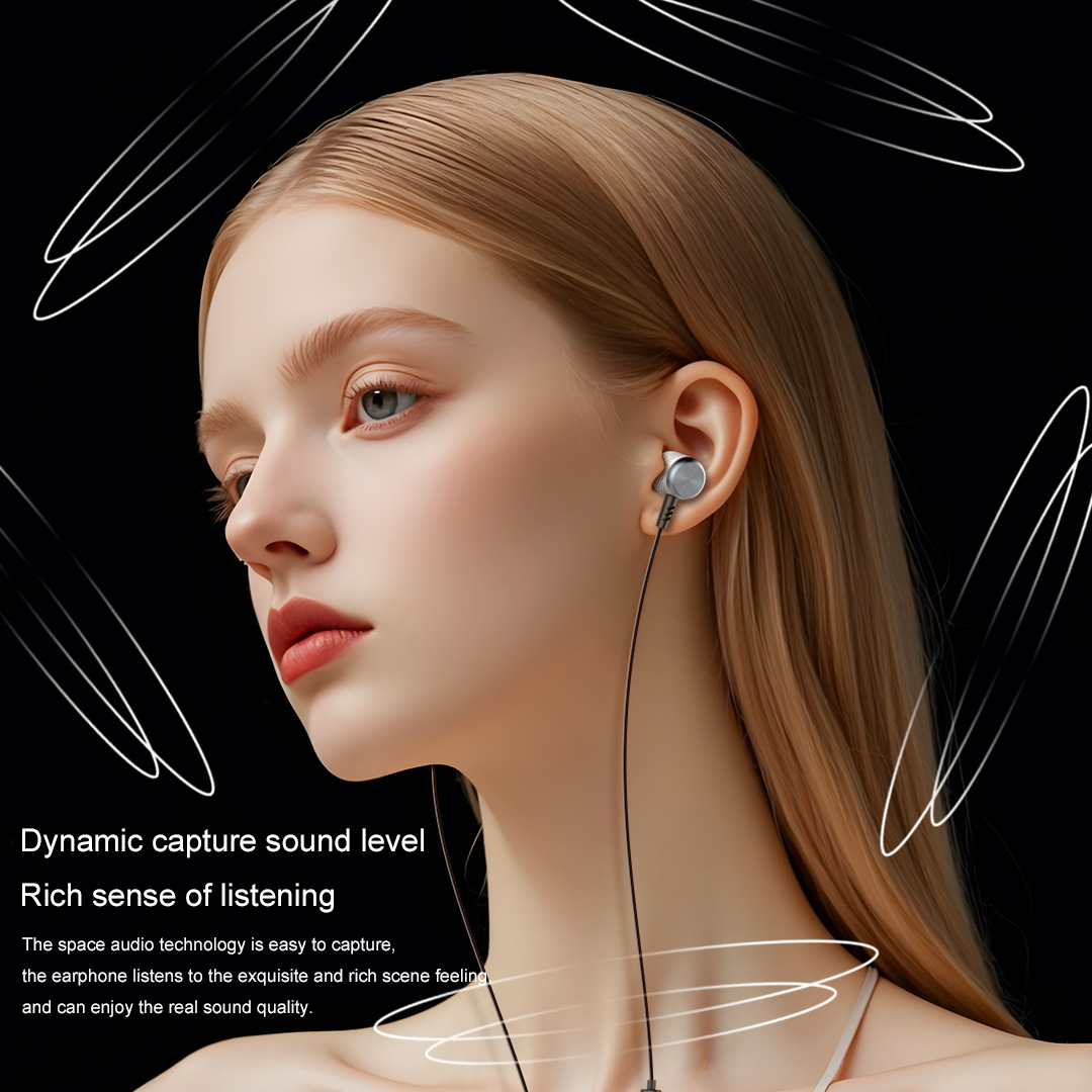 USB C Wired Earbuds Dolby Soun - Wired Earphone Mic บทวิจารณ์และราคา