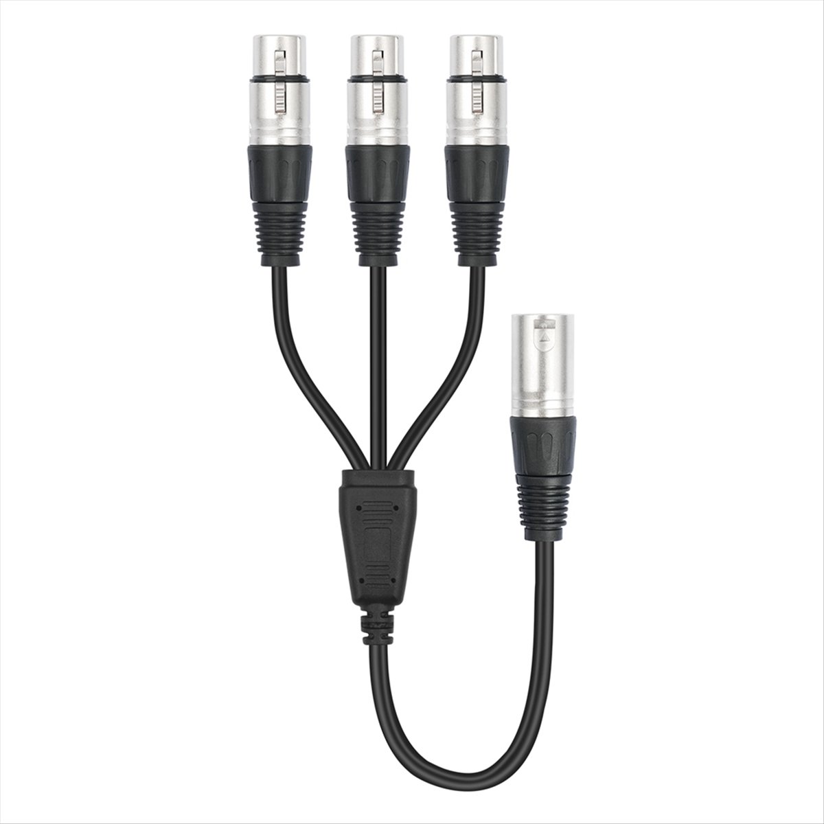 (PQWN) 3Pin XLR Male to 3 Fema - Audio Splitter Y บทวิจารณ์และราคา