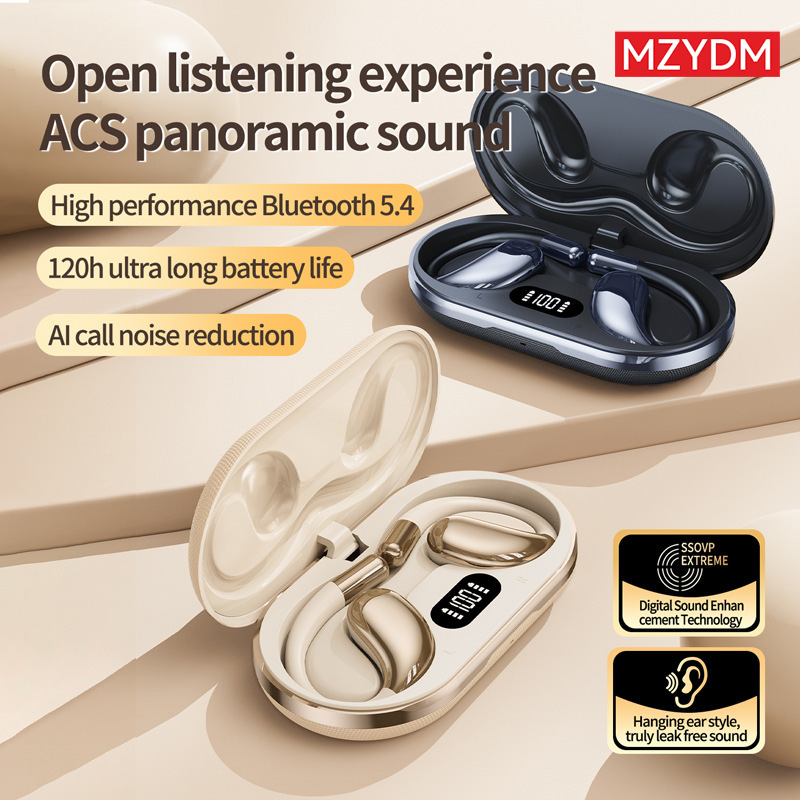 MZYDM Open Ear Clip Earbuds Wi - Earbuds Charging Case บทวิจารณ์และราคา