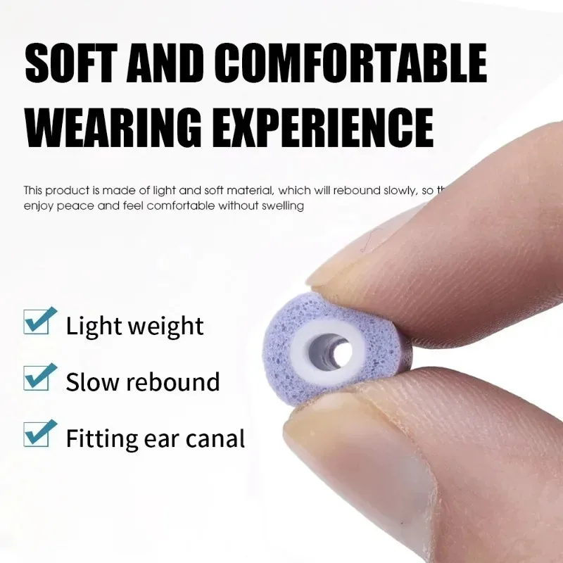 1-3Pairs Memory Foam Eartips f - Earphone Foam Tip บทวิจารณ์และราคา