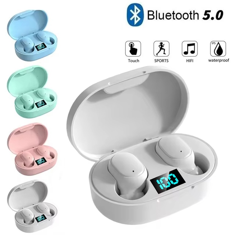 A6S TWS Earphone Wireless Blue - Wireless Earbuds Tws บทวิจารณ์และราคา