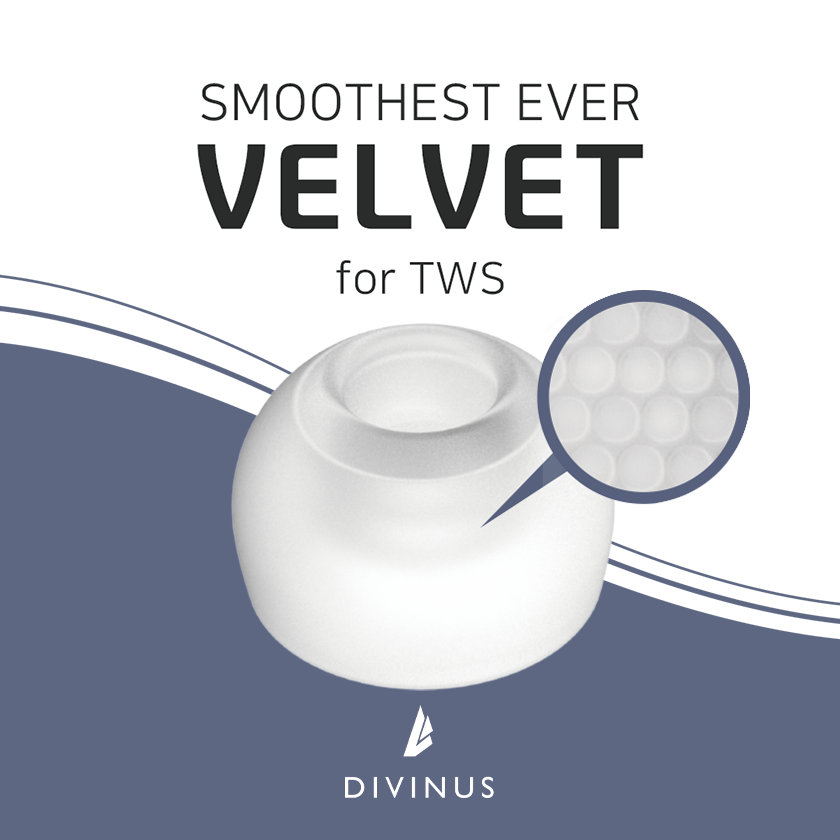 ELOIT/ Divinus Velvet Eartips  - Wireless Earbuds Tws บทวิจารณ์และราคา