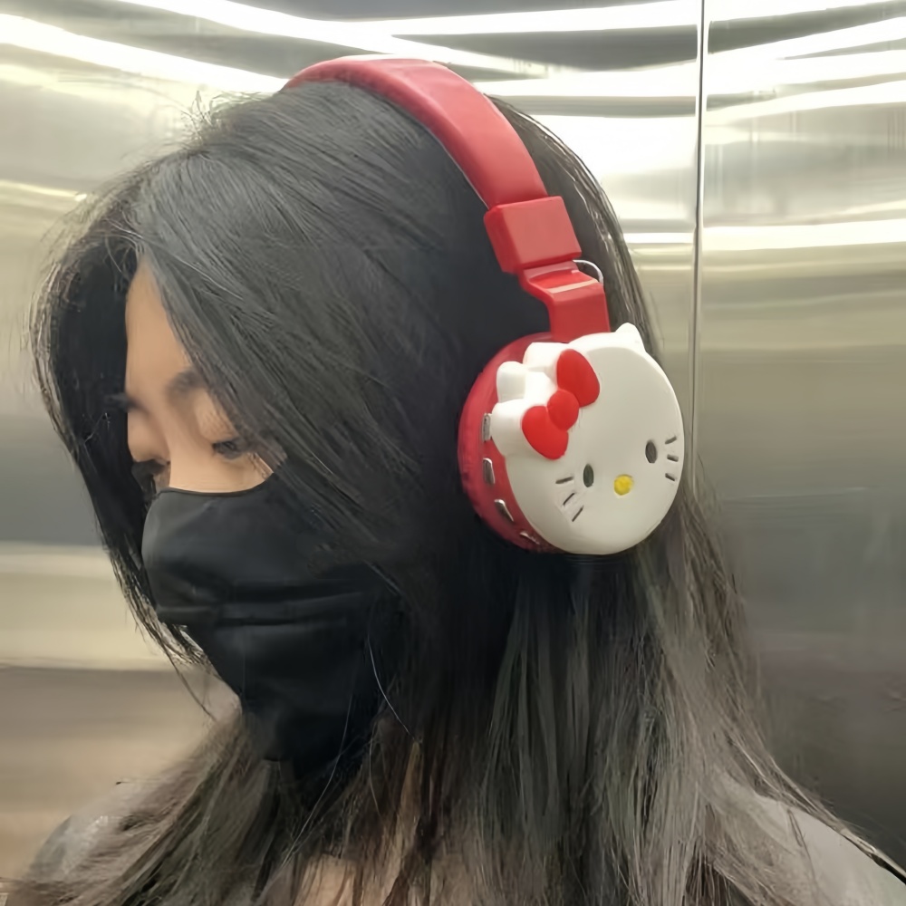 New Hello Kitty Stitch Mickey  - Bluetooth Headset On Ear บทวิจารณ์และราคา