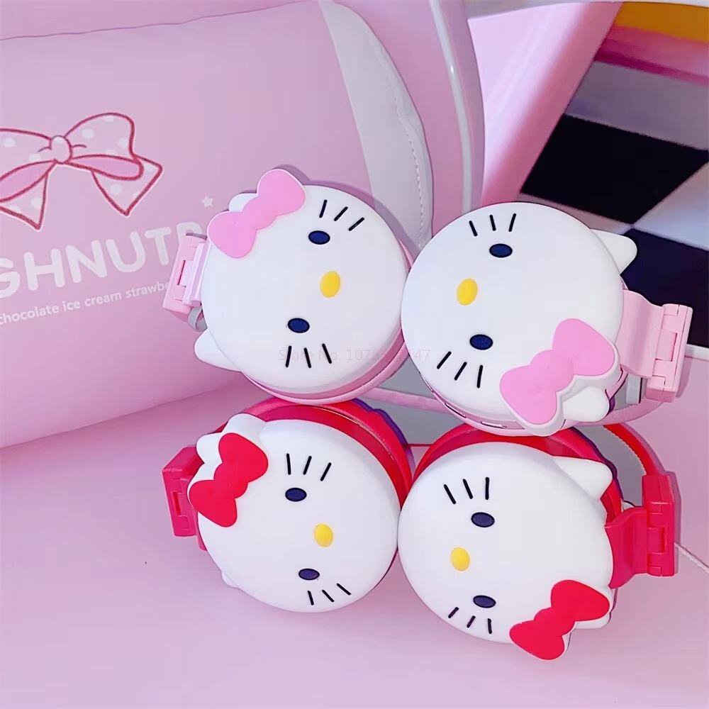 New Hello Kitty Stitch Mickey  - Bluetooth Headset On Ear บทวิจารณ์และราคา