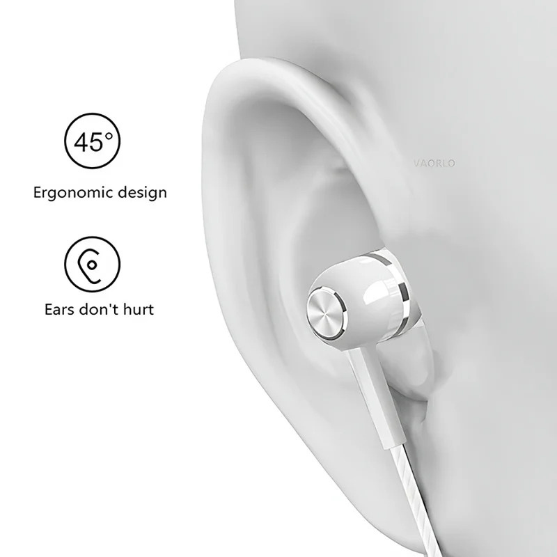 1/2/3/4Pcs 3.5mm Wired Earphon - Wired Earphone Mic บทวิจารณ์และราคา