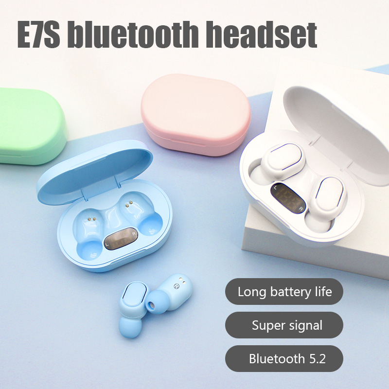 E7S TWS Fone Bluetooth Earphon - Wireless Earbuds Tws บทวิจารณ์และราคา