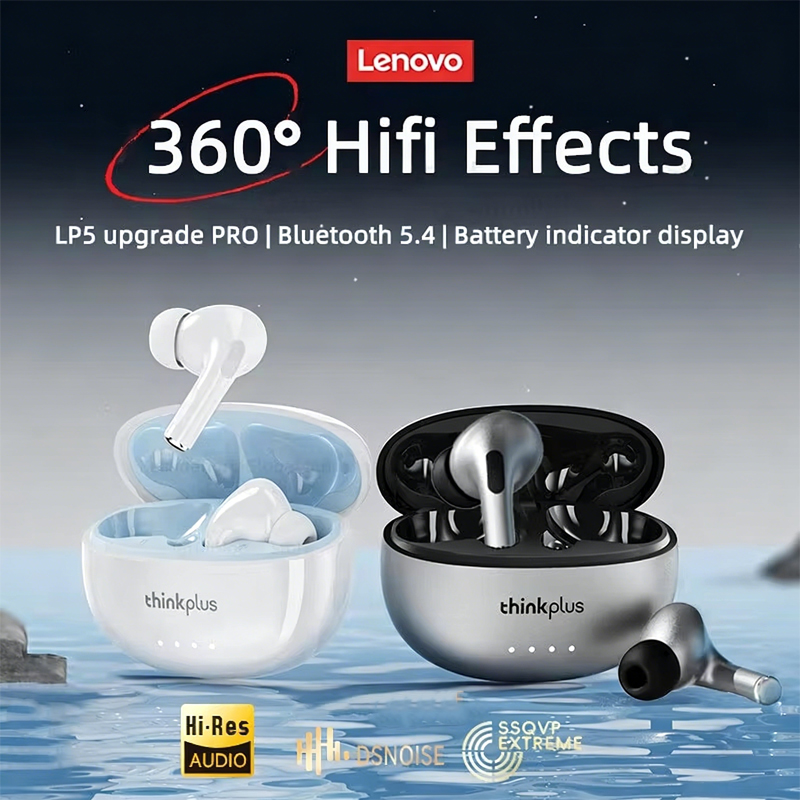 Lenovo Original LP5 PRO TWS Wi - Wireless Earbuds Tws บทวิจารณ์และราคา