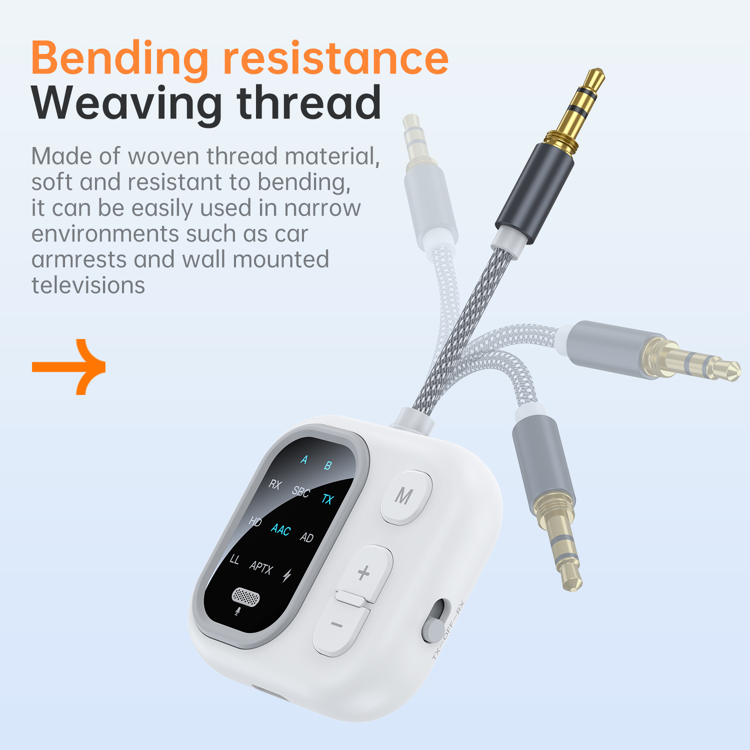 2 in 1 aptX Bluetooth Audio Re - Bluetooth Adapter Receiver บทวิจารณ์และราคา