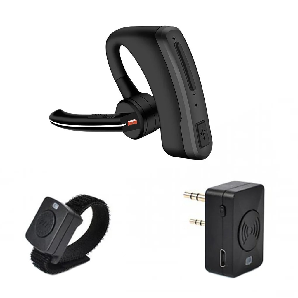 Walkie Talkie Wireless Headset - Bluetooth Headset On Ear บทวิจารณ์และราคา