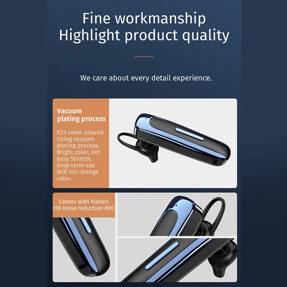Ear Hook E1 Wireless Bluetooth - Sports Earphone Hook บทวิจารณ์และราคา