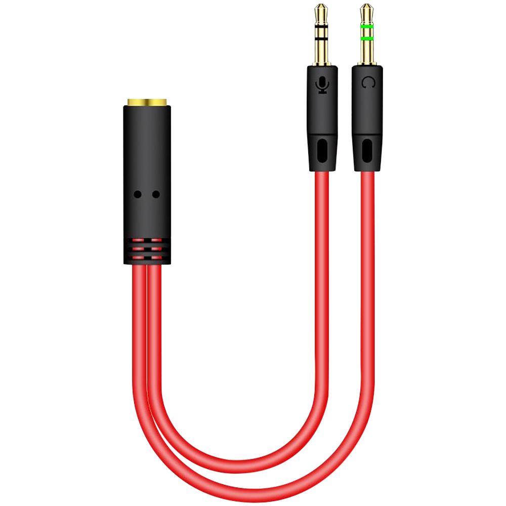 3.5mm Jack 2 Male To 1 Female  - Cable Extension 3.5 บทวิจารณ์และราคา