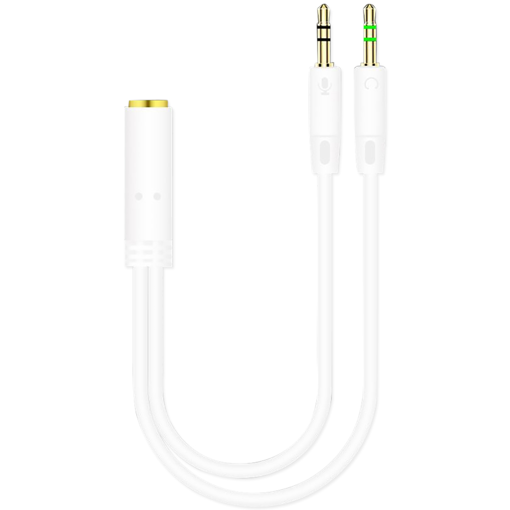 3.5mm Jack 2 Male To 1 Female  - Cable Extension 3.5 บทวิจารณ์และราคา