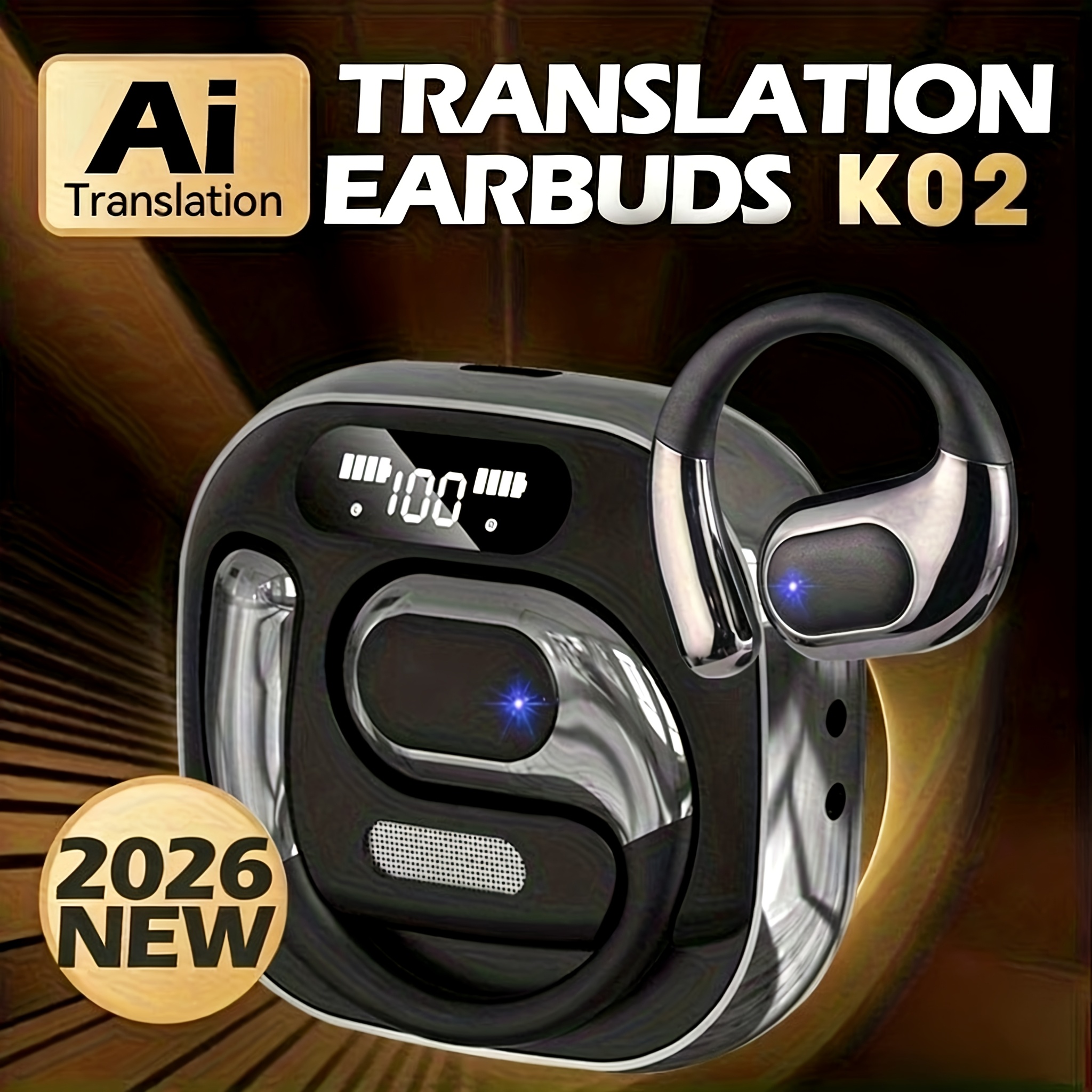 K02 AI Real-Time Translator Bl - Wireless Earbuds Tws บทวิจารณ์และราคา