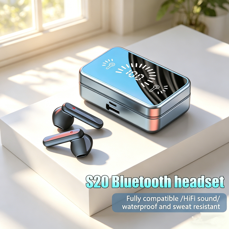 S20 TWS Bluetooth-Compatible E - Wireless Earbuds Tws บทวิจารณ์และราคา